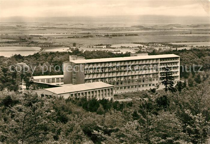 Bad Suderode Sanatorium Willi Agatz Fliegeraufnahme