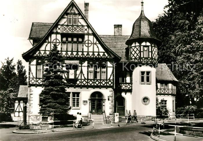 Bad Liebenstein Postamt Fachwerkhaus