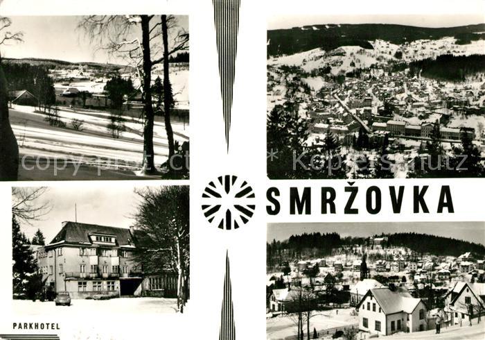 Smrzovka Morchenstern Winterpanorama Parkhotel