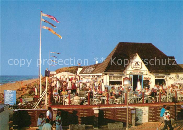 Wenningstedt Sylt Cafe Restaurant Kliffkieker Strand