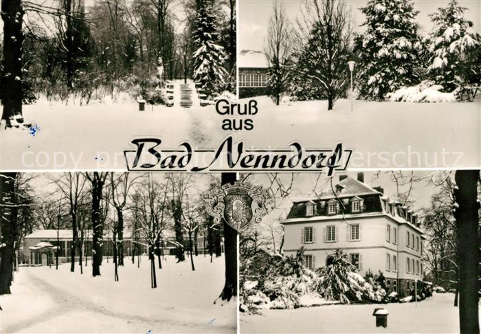 Bad Nenndorf Ortsmotive im Winter