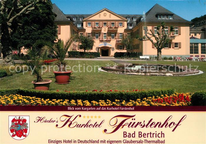 Bad Bertrich Kurhotel Fuerstenhof