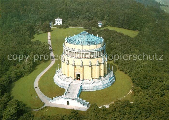 Kelheim Befreiungshalle Fliegeraufnahme