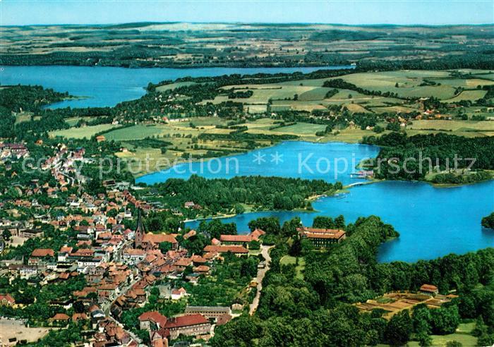 Eutin Fliegeraufnahme Rosenstadt