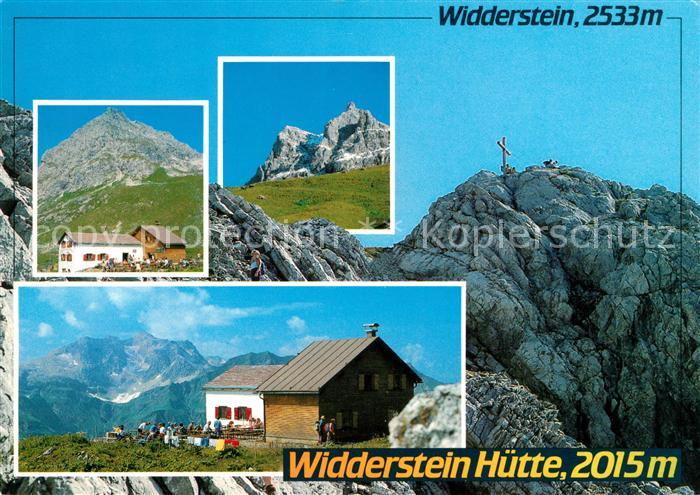 Schroecken Vorarlberg Widderstein-Huette