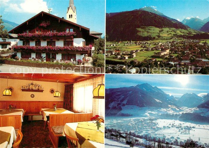 Mittersill Oberpinzgau Felben Fliegeraufnahme Pension Steger