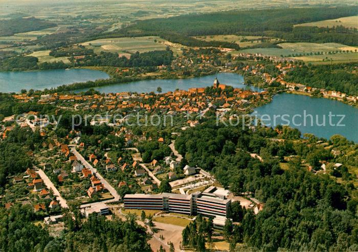 Moelln Lauenburg Fliegeraufnahme Eulenspiegelstadt