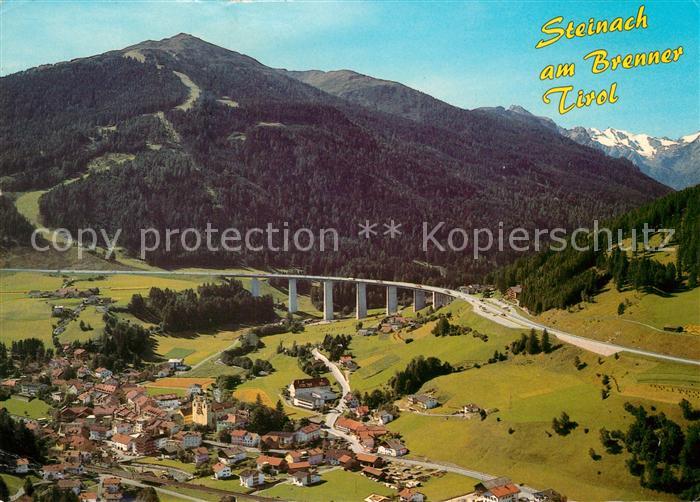 Steinach Brenner Tirol Fliegeraufnahme Gschnitztalbruecke