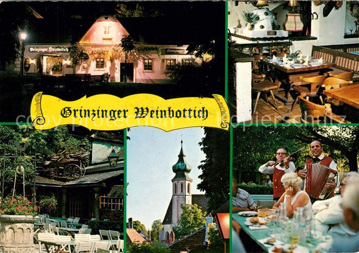 Wien Heurigenrestaurant Grinzinger Weinbottich