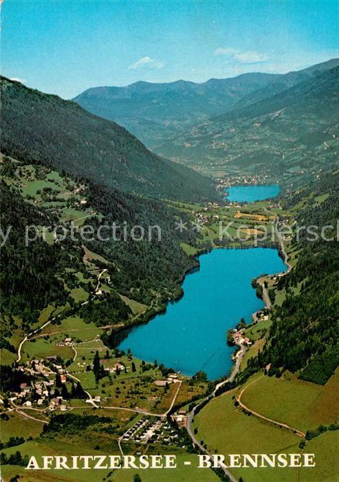 Afritz See Fliegeraufnahme Brennsee