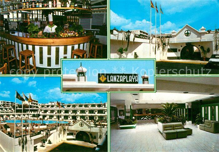Lanzarote Kanarische Inseln Apartamentos Lanza-Playa