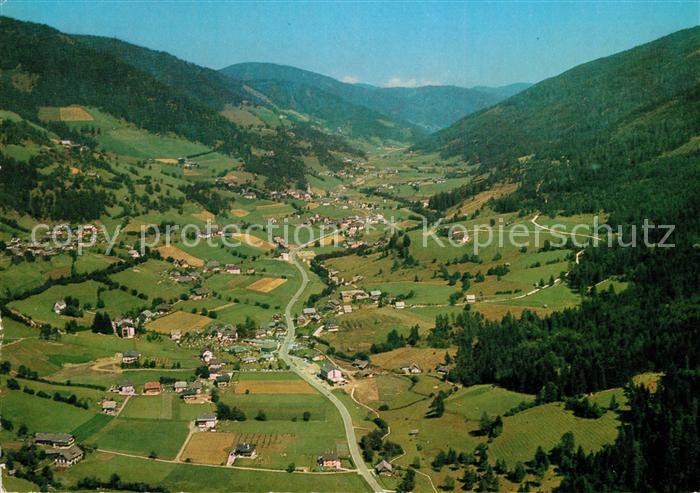 Bad Kleinkirchheim Kaernten Fliegeraufnahme