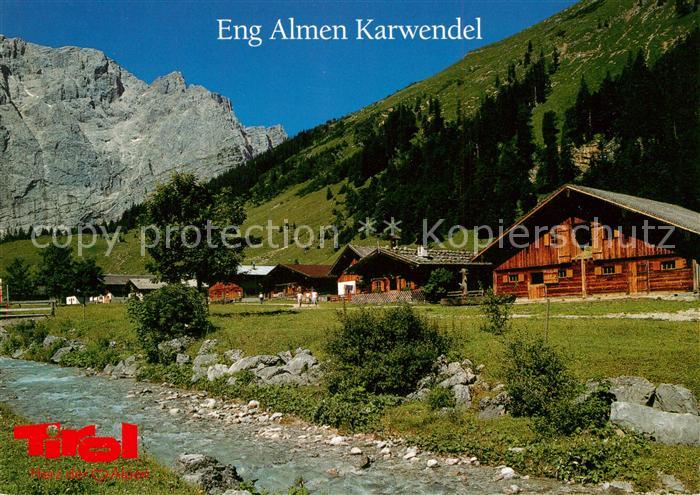 Eng Alm Karwendel Holzhaeuser Achensee Alpengasthof