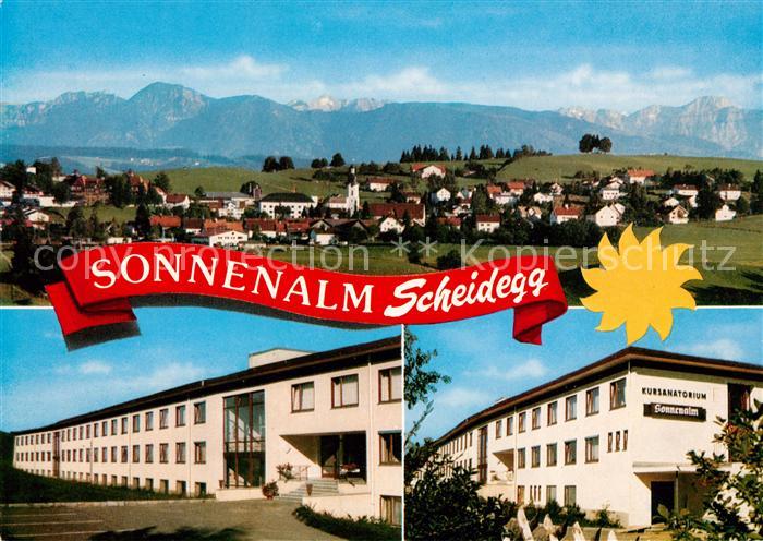 Scheidegg Allgaeu Kurklinik Sonnenalm