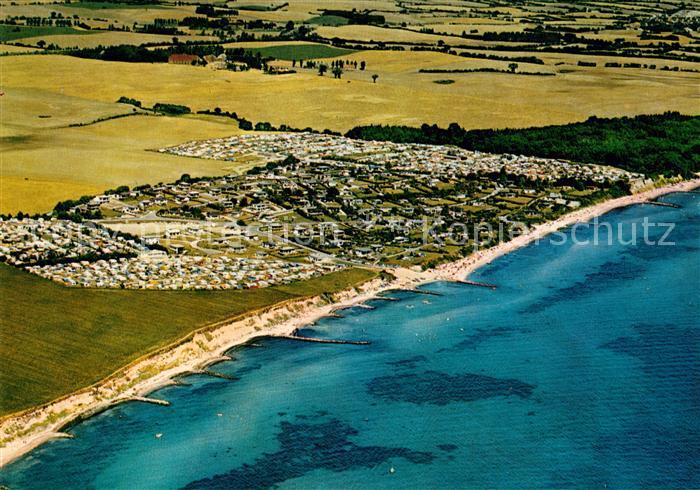 Bliesdorf Schashagen Fliegeraufnahme mit Strand
