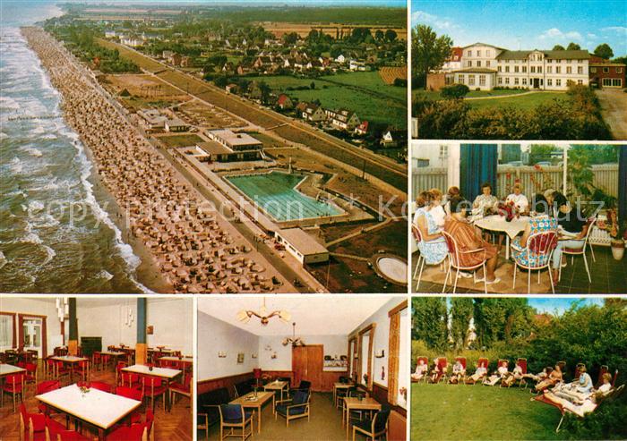 Dahme Ostseebad Fliegeraufnahme mit Strand