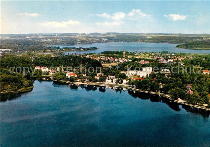 Malente-Gremsmuehlen Fliegeraufnahme Partie am See