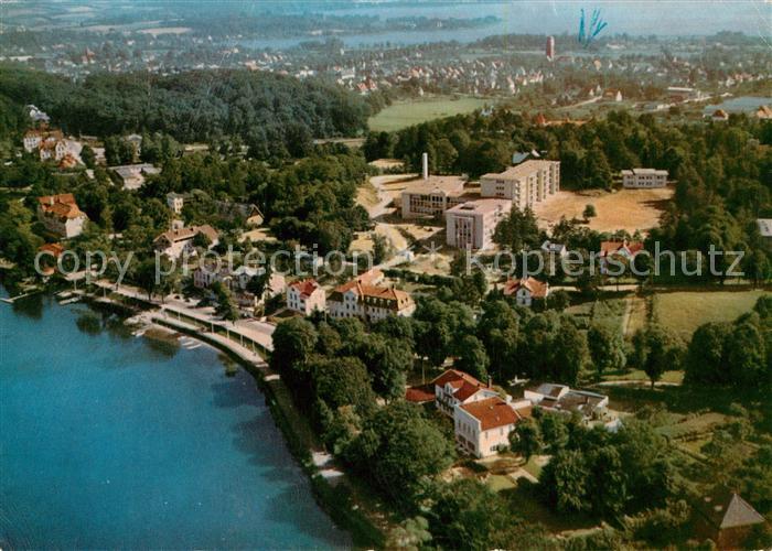 Malente-Gremsmuehlen Fliegeraufnahme Partie am See
