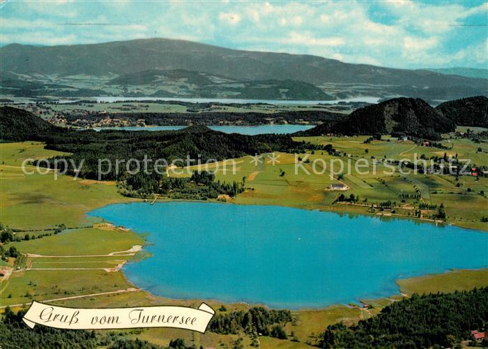 Turnersee Fliegeraufnahme Seepartie Klopeiner-See