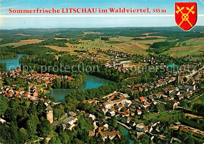 Litschau Fliegeraufnahme Herrenteich Kaspar Schrammel Schrammelmusik