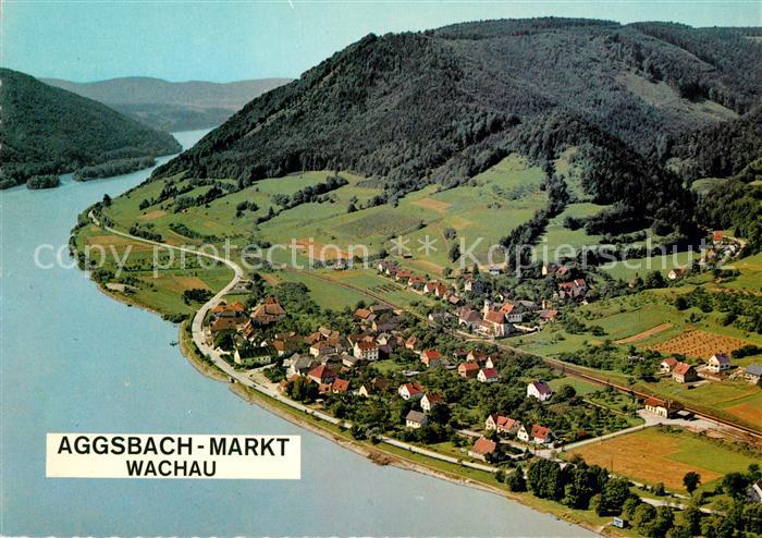 Aggsbach-Dorf Fliegeraufnahme Markt Wachau