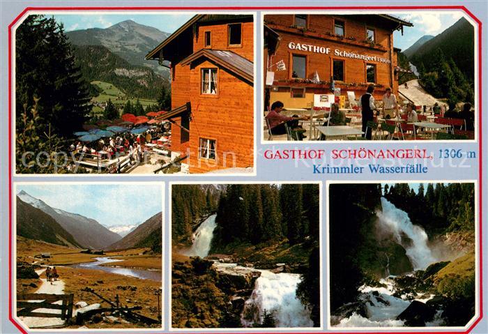 Krimml Gasthof Schoenangerl Krimmler-Wasserfaelle