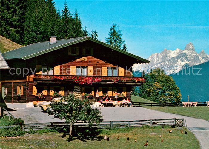 Flachau Almgasthaus Sattelbauer