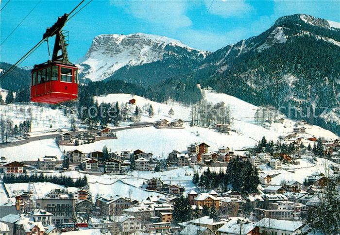 Ortisei St Ulrich Val Gardena Dolomiten Seilbahn