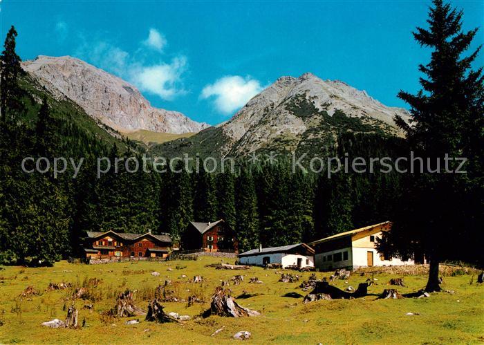 Leutasch Alpenwirtschaft Tillfussalm und Ganghofers Jagdhaus