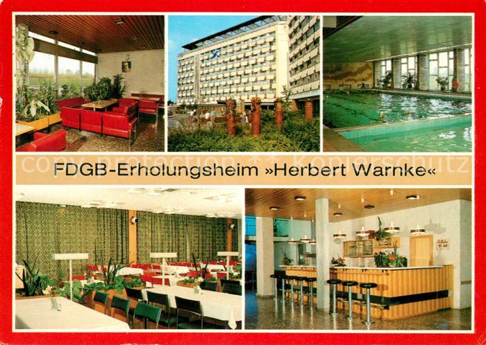 Klink Waren FDGB-Erholungsheim Herbert Warnke