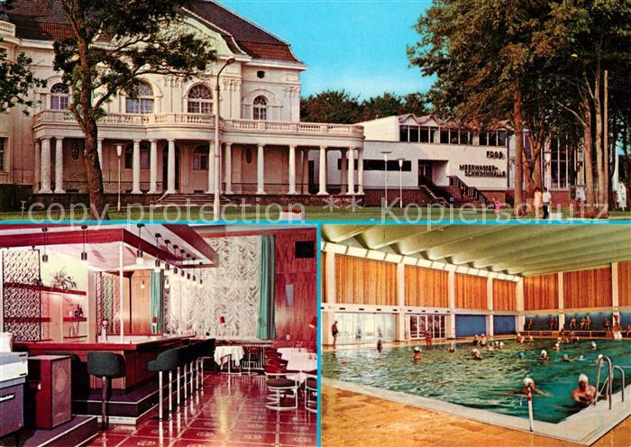 Kuehlungsborn Ostseebad Meerwasserschwimmbad Bar
