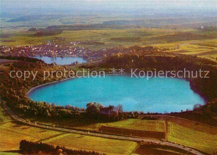 Weinfelder Maar Fliegeraufnahme Totenmaar Schalkenmehrener-Maar