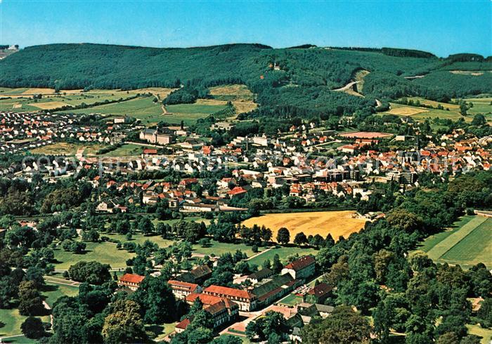 Bad Driburg Fliegeraufnahme Eggegebirge Teutoburger-Wald