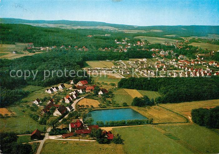 Bad Rothenfelde Fliegeraufnahme Klostermuehle und Helferner Esch