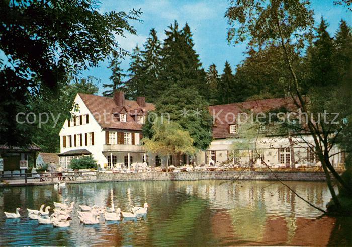Leopoldstal Lippe Waldhotel Pension Silbermuehle Enten