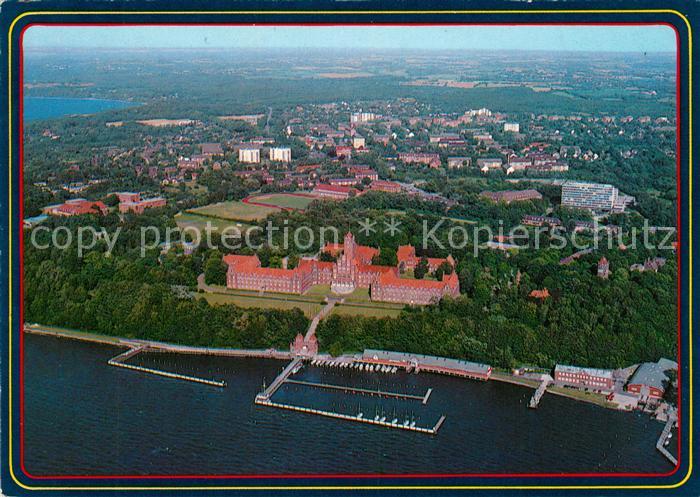Flensburg Fliegeraufnahme Marineschule Muerwik