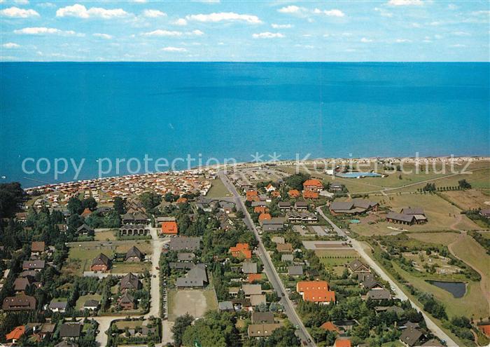 Dangast Nordseebad Fliegeraufnahme