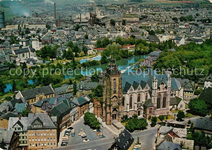 Wetzlar Fliegeraufnahme Kirche Lahn