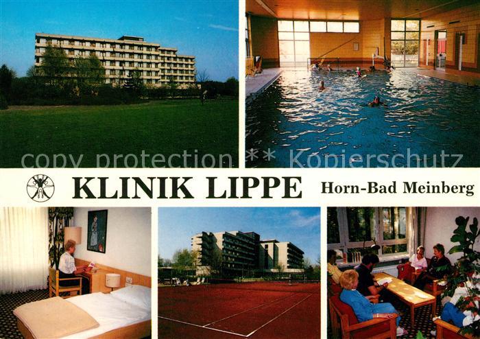 Horn-Bad Meinberg Klinik Lippe Schwimmbad Tennisplatz