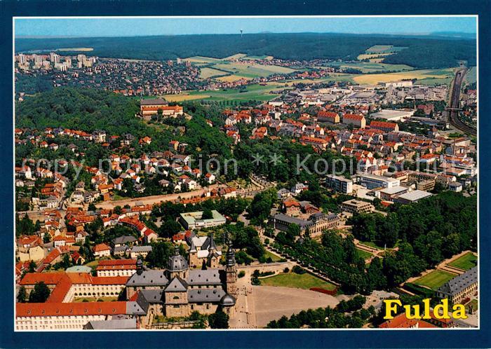 Fulda Fliegeraufnahme Barockstadt