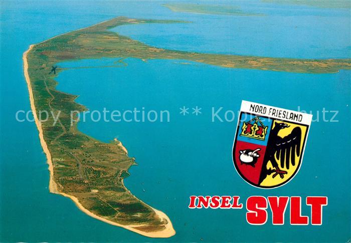 Sylt Fliegeraufnahme von Sueden