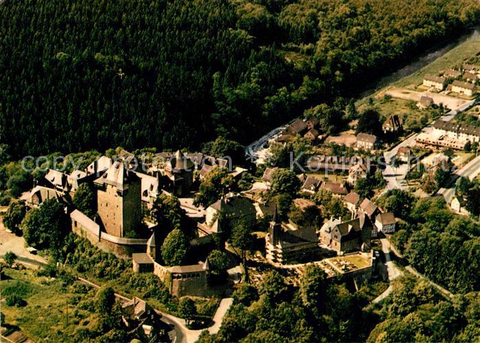 Solingen Fliegeraufnahme Schloss-Burg Wupper