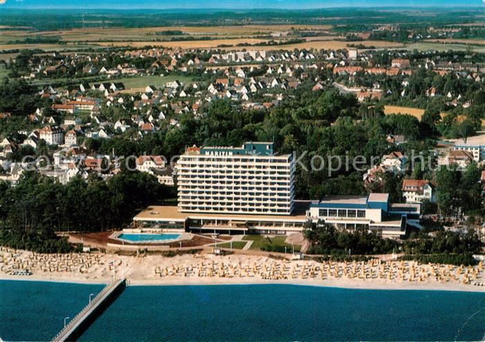 Timmendorfer Strand Fliegeraufnahme Hotel Maritim Strand