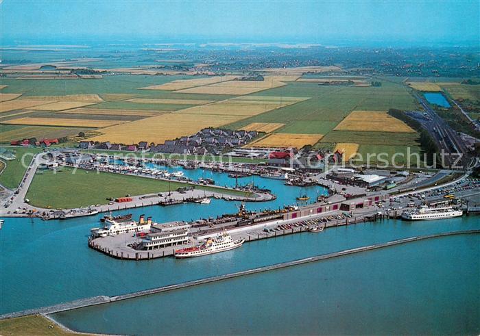 Norden Ostfriesland Norddeich Fliegeraufnahme mit Hafen