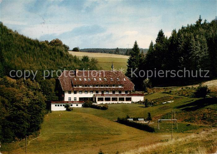 Grafenhausen Schwarzwald VdH-Erholungsheim Haus Heimkehrerdank