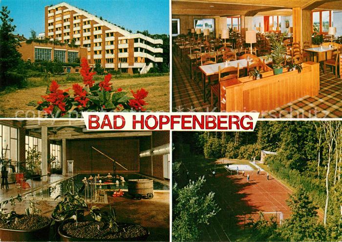 Petershagen Weser Klinik Bad Hopfenberg Tennis