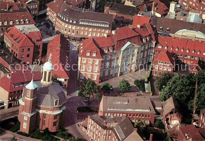 Muenster Westfalen Fliegeraufnahme Erbdrostenhof