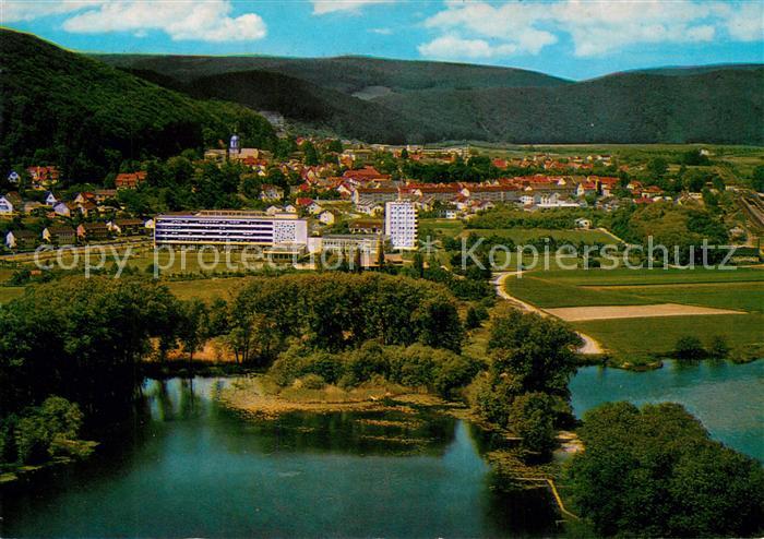 Allendorf Bad Sooden Fliegeraufnahme Sanatorium Balzerborn Werra