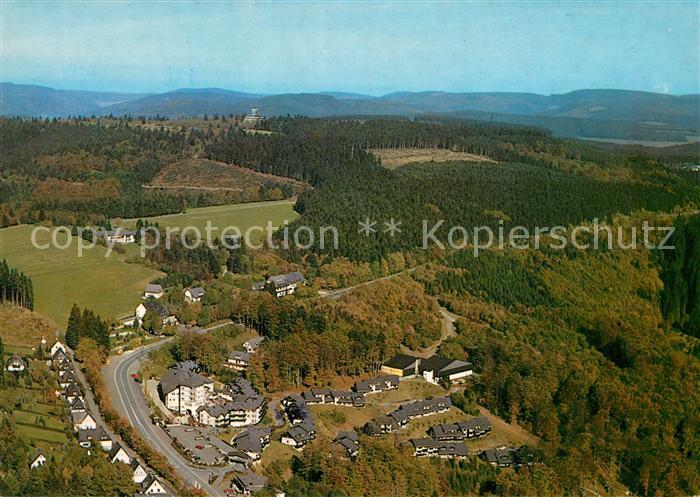 Neuastenberg Winterberg Dorinthotel Fliegeraufnahme