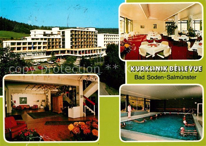 Salmuenster Bad Soden Kurklinik Bellevue Schwimmbad